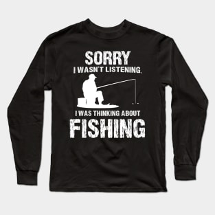 Funny Fishing Bass & Trout Fishing Fisherman Men Women Long Sleeve T-Shirt